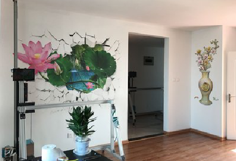 黎川县墙体彩绘相比墙纸的优势。